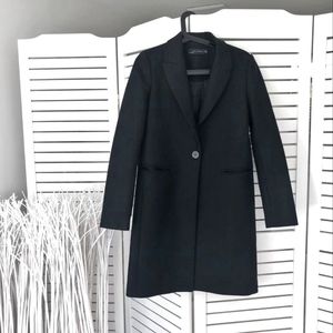 BNWOT Zara Wool Blend Coat